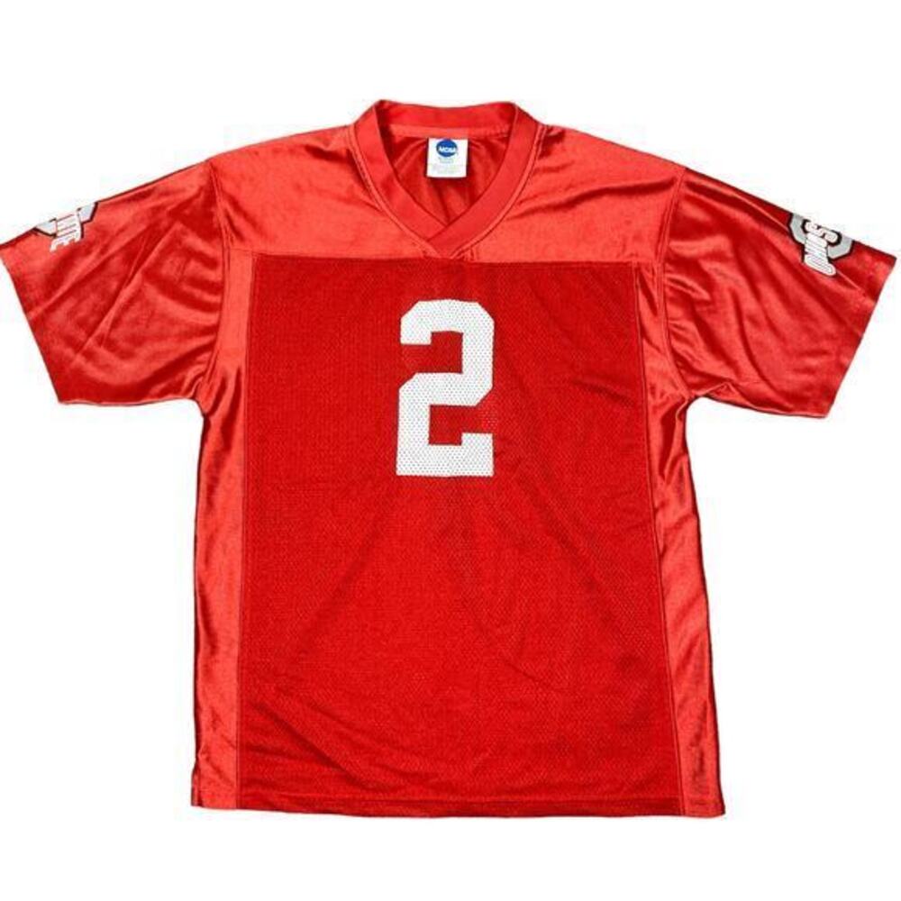 Ohio State Football Jersey Youth Large (14/16) Buckeyes #2 Red/Home Big 10 Boys‎